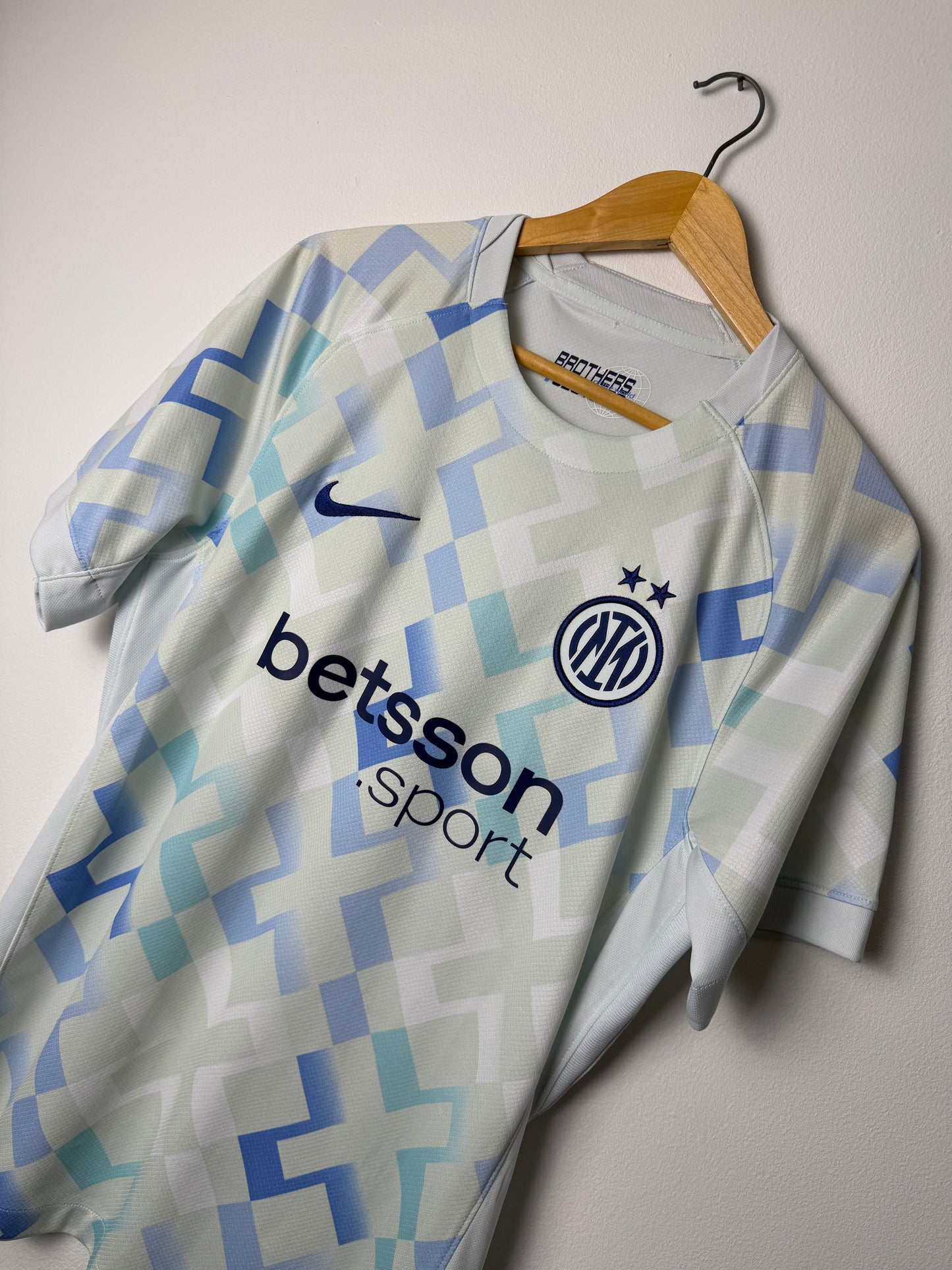 Lautaro Martinez Inter Milan 2025-26 away football shirt (M)