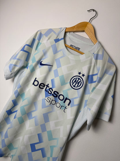 Lautaro Martinez Inter Milan 2025-26 away football shirt (M)