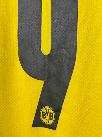 Erling Haaland Borussia Dortmund 2021-22 home football shirt (L)