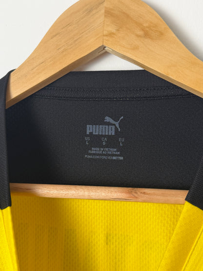 Erling Haaland Borussia Dortmund 2021-22 home football shirt (L)