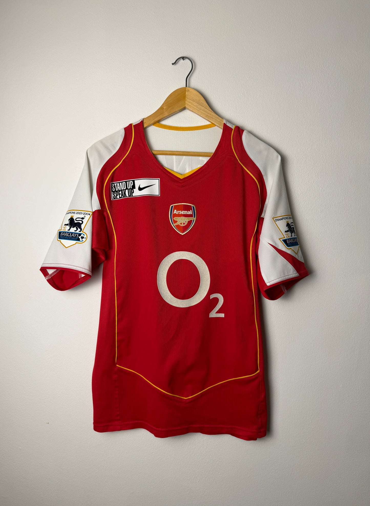 Thierry Henry Arsenal FC 2004-05 home football shirt (M)