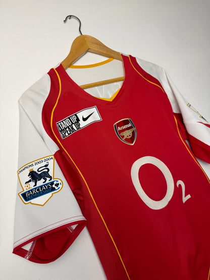 Thierry Henry Arsenal FC 2004-05 home football shirt (M)
