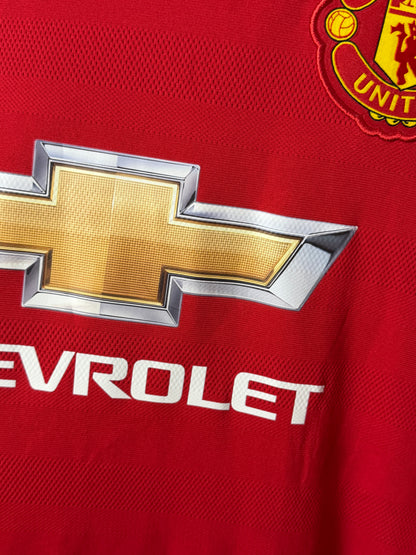 Jesse Lingard Manchester United 2015-16 home football shirt (XL)