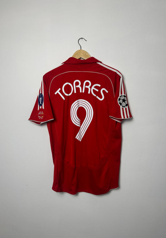 Fernando Torres Liverpool FC 2006-08 home football shirt (M)