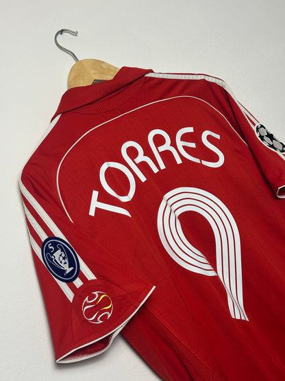 Fernando Torres Liverpool FC 2006-08 home football shirt (M)