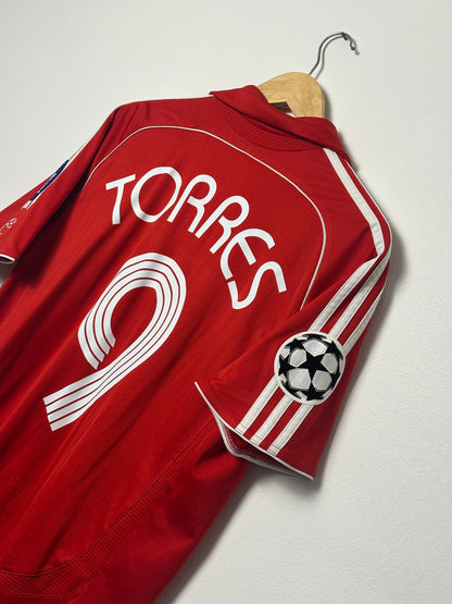 Fernando Torres Liverpool FC 2006-08 home football shirt (M)