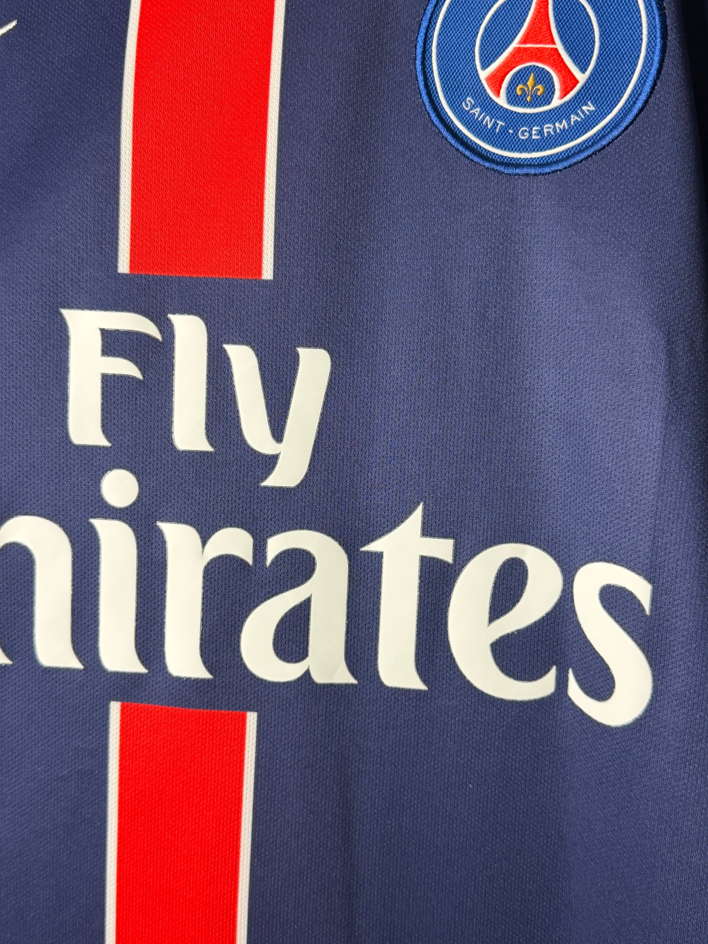 Zlatan Ibrahimovic PSG 2015-16 home football shirt (M)