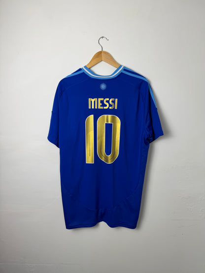 Lionel Messi 2024 Argentina away football shirt (XL)