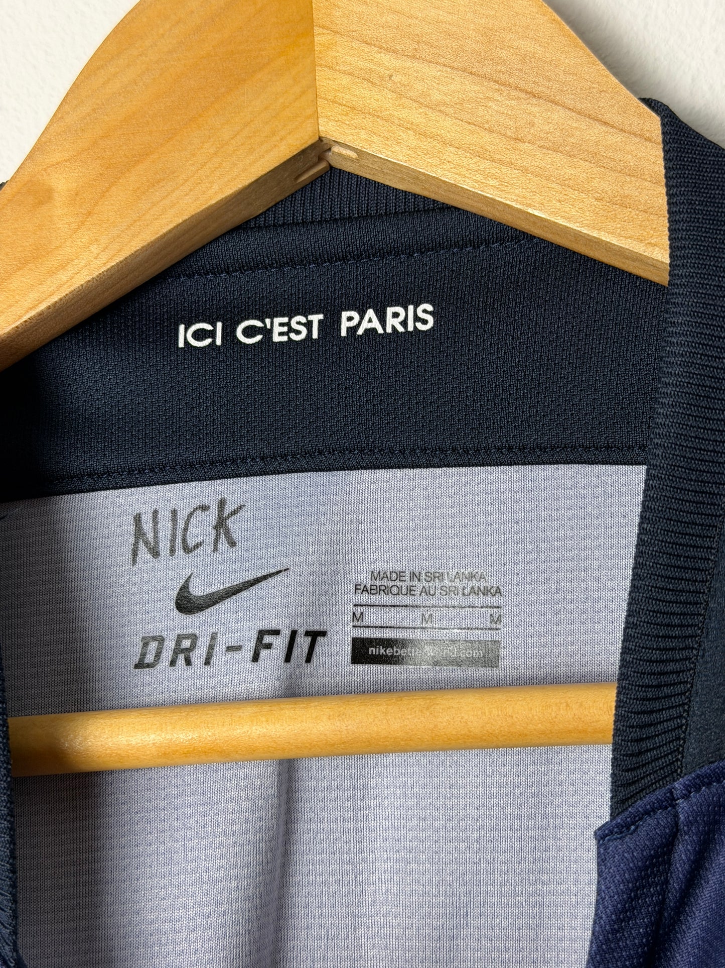 Zlatan Ibrahimovic PSG 2015-16 home football shirt (M)