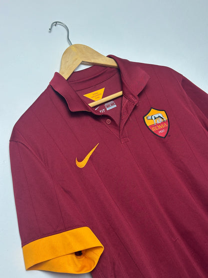 Seydou Doumbia AS Roma 2014-15 home football shirt (M)