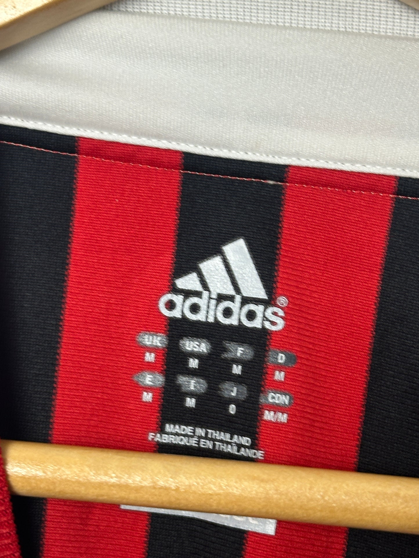 Zlatan Ibrahimovic AC Milan 2011-12 home football shirt (M)