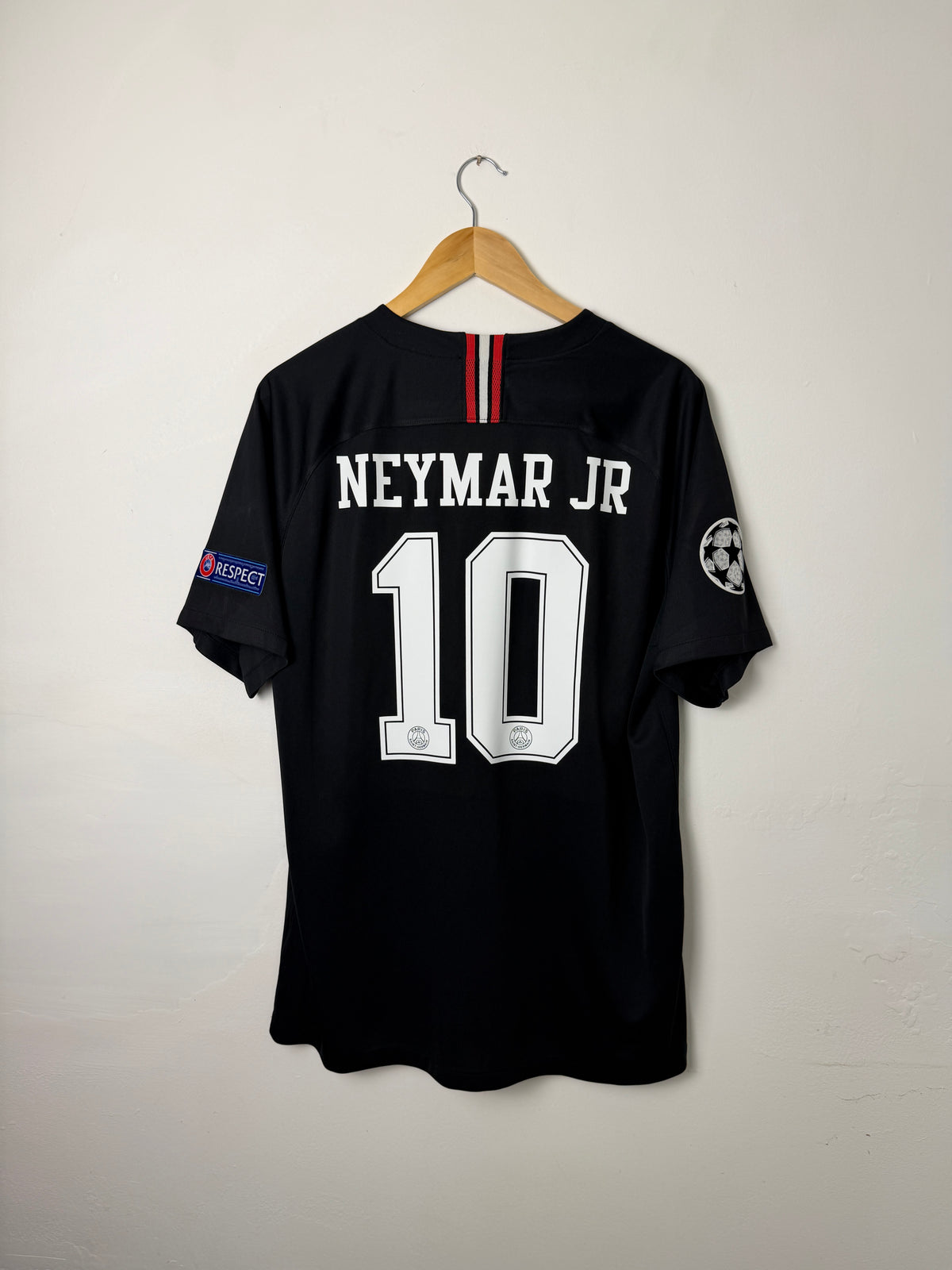 Neymar JR PSG 2018-19 European football shirt (XL)
