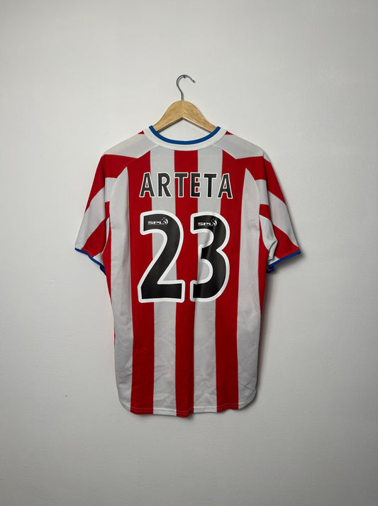Mikel Arteta Rangers FC 2003-04 away football shirt (M)