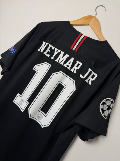 Neymar JR PSG 2018-19 European football shirt (XL)
