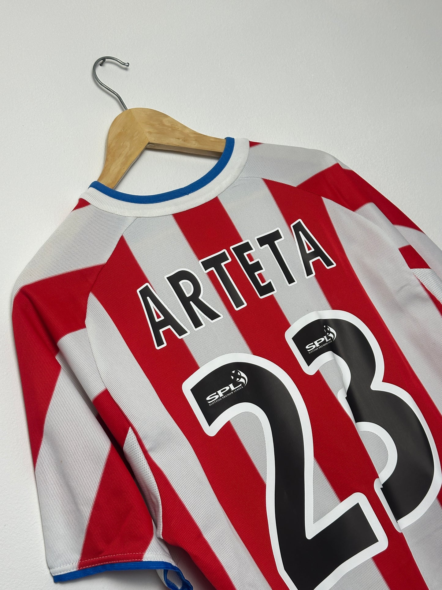 Mikel Arteta Rangers FC 2003-04 away football shirt (M)