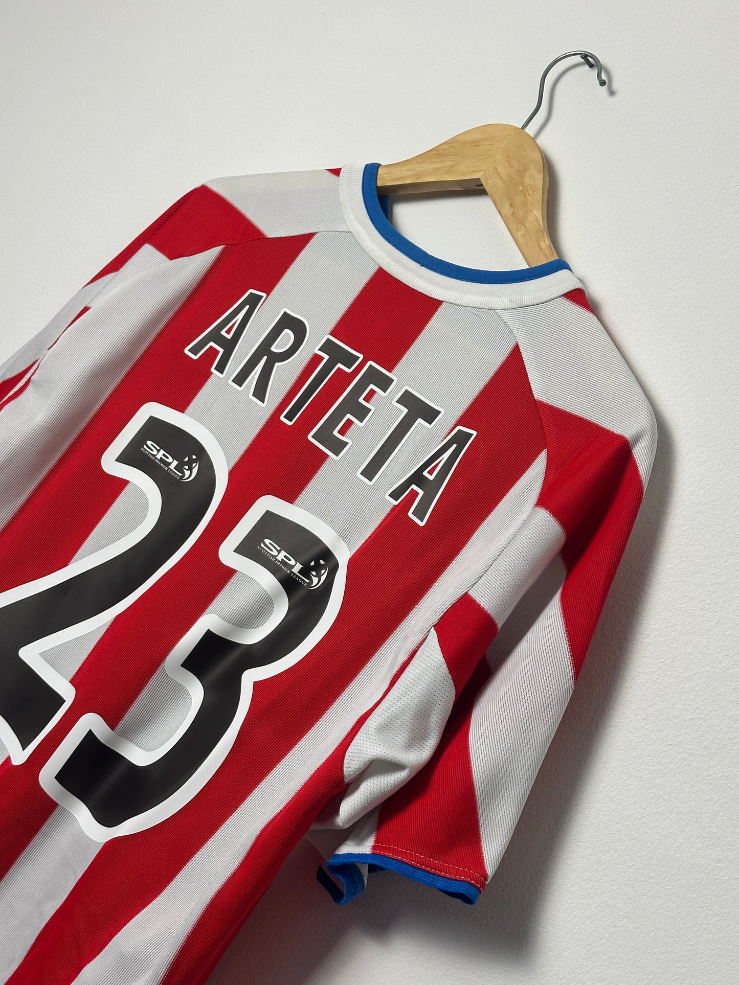 Mikel Arteta Rangers FC 2003-04 away football shirt (M)