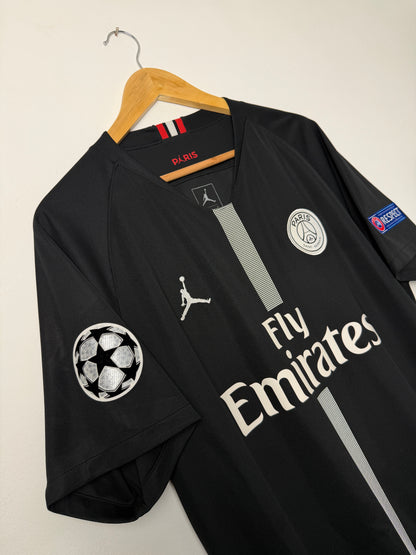 Neymar JR PSG 2018-19 European football shirt (XL)