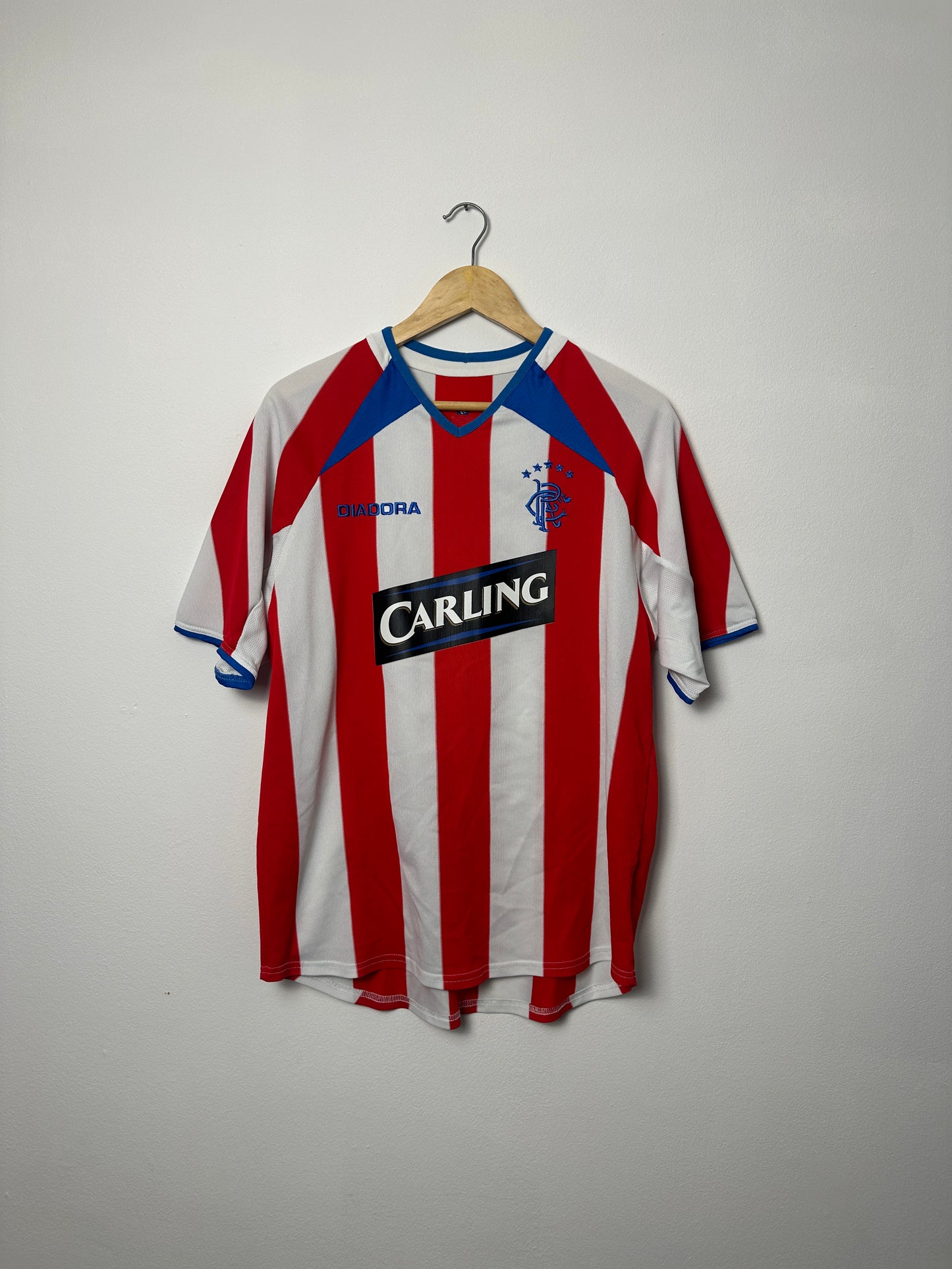 Mikel Arteta Rangers FC 2003-04 away football shirt (M)