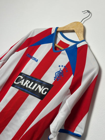 Mikel Arteta Rangers FC 2003-04 away football shirt (M)