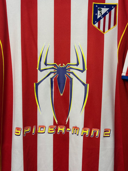 Fernando Torres Atletico Madrid 2004-05 home football shirt (L)