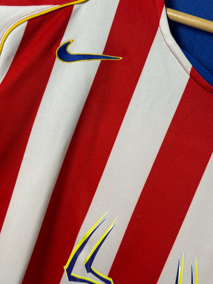 Fernando Torres Atletico Madrid 2004-05 home football shirt (L)