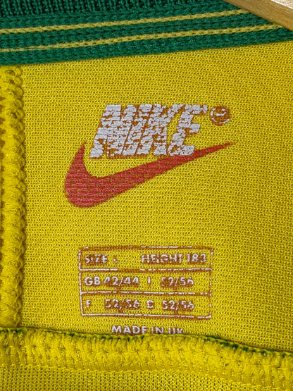 Ronaldo Nazario Brazil 1998 home football shirt (L)