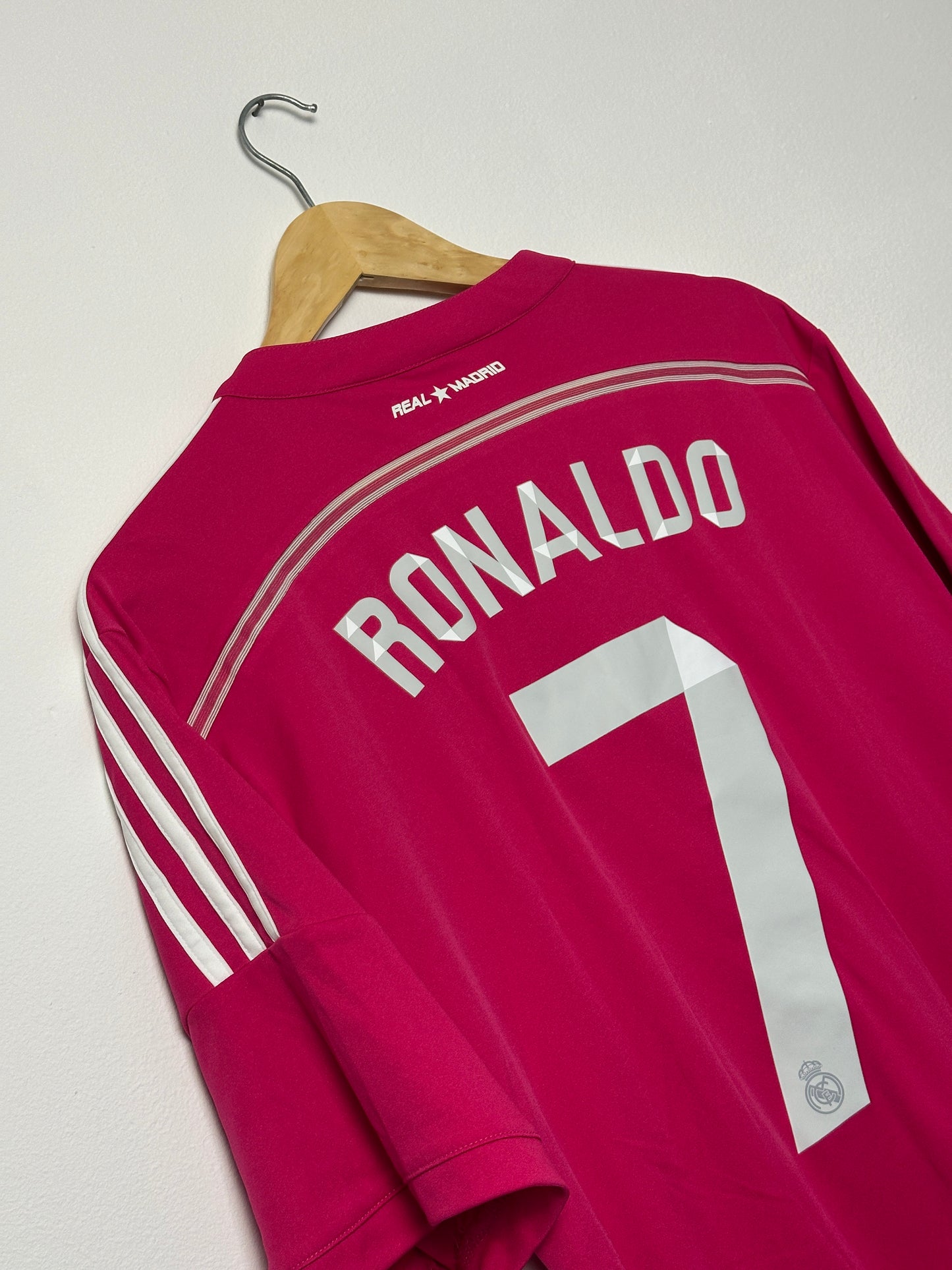 Cristiano Ronaldo Real Madrid CF 2014-15 away football shirt (L)