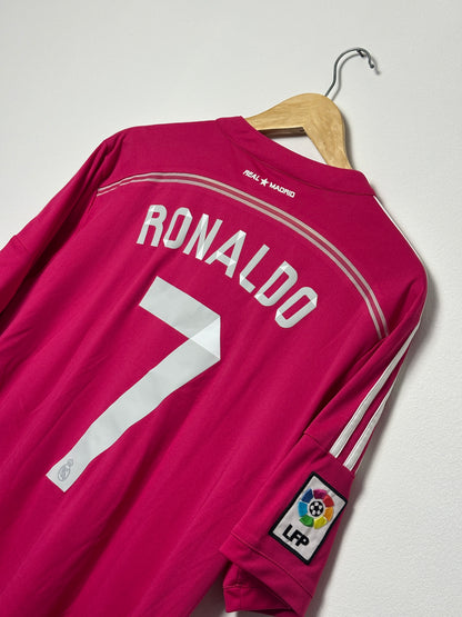 Cristiano Ronaldo Real Madrid CF 2014-15 away football shirt (L)