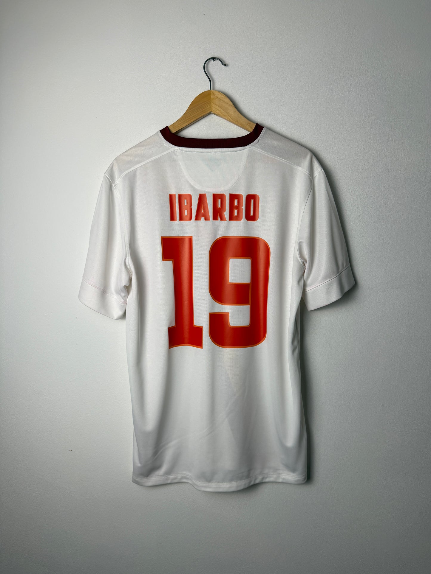 Victor Ibarbo AS Roma 2014-15 away football shirt (L)