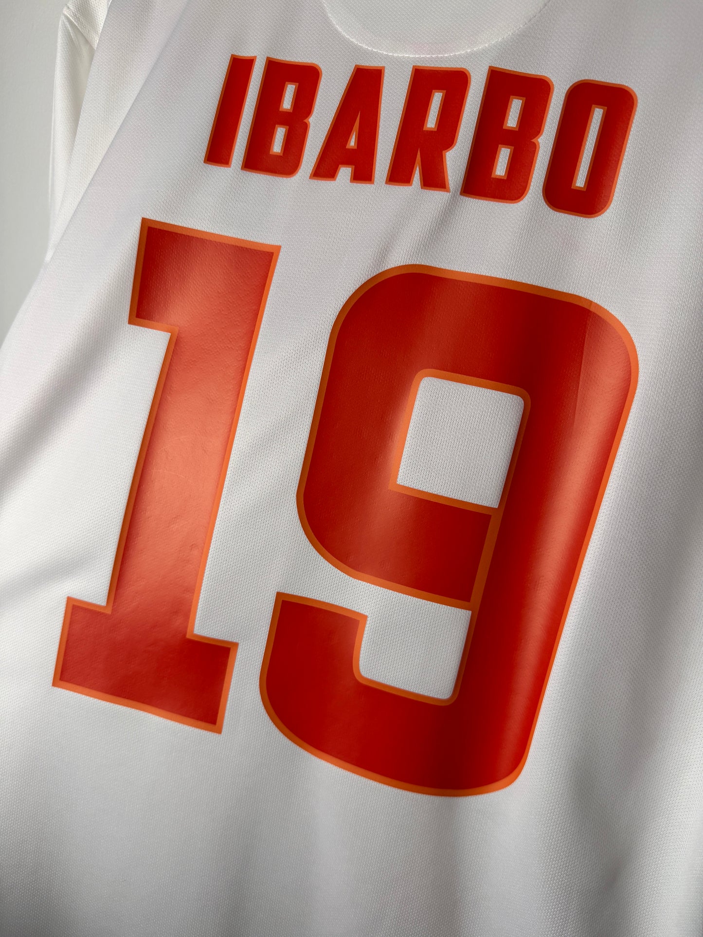 Victor Ibarbo AS Roma 2014-15 away football shirt (L)