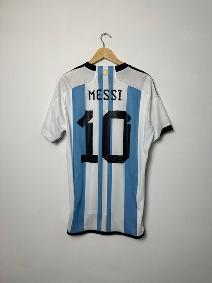 Lionel Messi Argentina 2024 home football shirt (L)