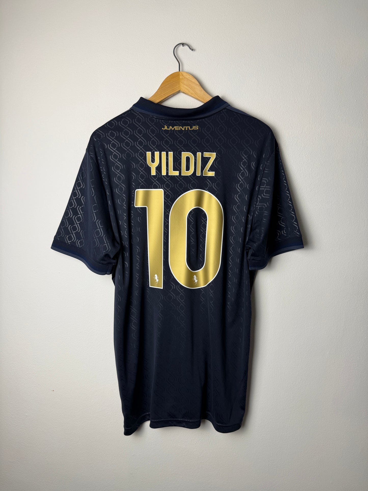 Kenan Yıldız Juventus FC 2024-25 third football shirt (XL)