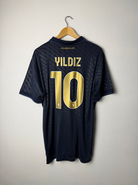 Kenan Yıldız Juventus FC 2024-25 third football shirt (XL)