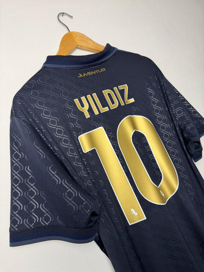 Kenan Yıldız Juventus FC 2024-25 third football shirt (XL)