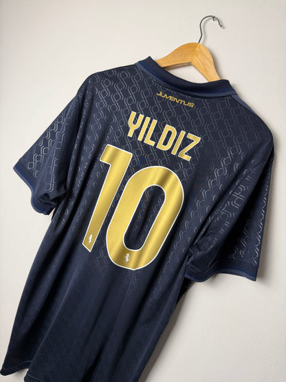 Kenan Yıldız Juventus FC 2024-25 third football shirt (XL)