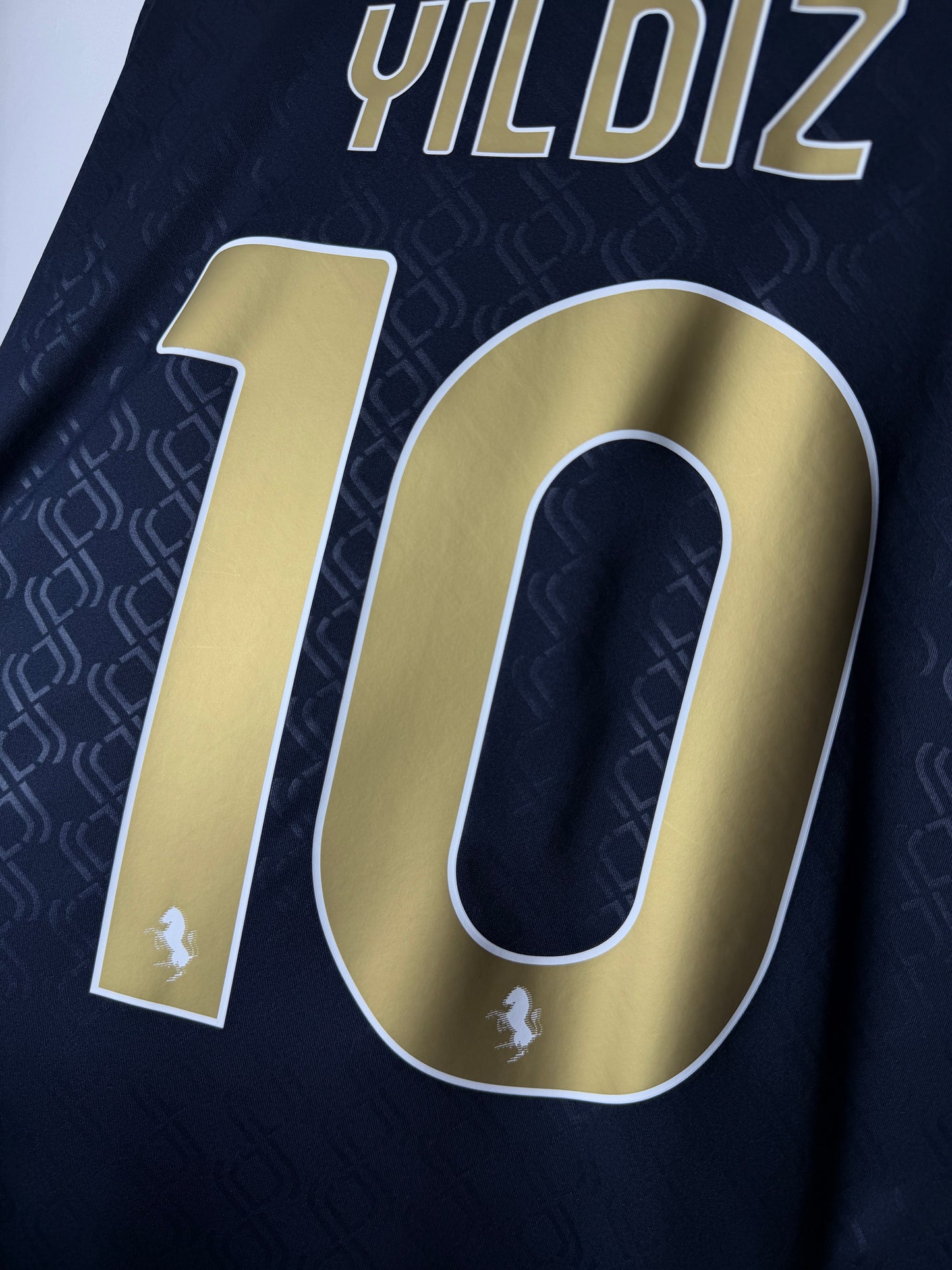 Kenan Yıldız Juventus FC 2024-25 third football shirt (XL)
