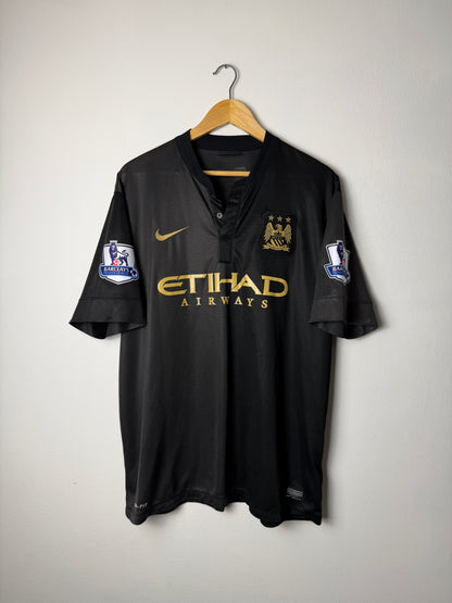 Yaya Toure Manchester City 2013-14 away football shirt (XL)