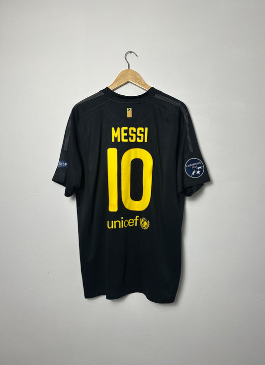 Lionel Messi FC Barcelona 2011-12 away football shirt (XL)