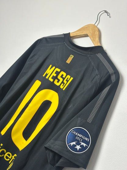 Lionel Messi FC Barcelona 2011-12 away football shirt (XL)