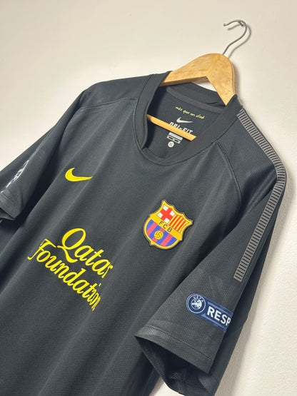 Lionel Messi FC Barcelona 2011-12 away football shirt (XL)