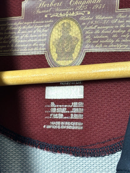 Cesc Fabregas Arsenal FC 2007-08 third long sleeve away football shirt (XL)