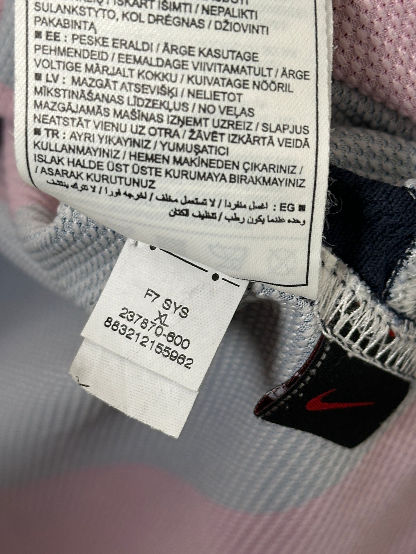 Cesc Fabregas Arsenal FC 2007-08 third long sleeve away football shirt (XL)