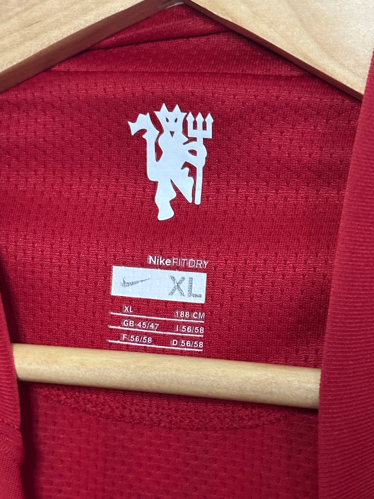 Cristiano Ronaldo Manchester United 2007-09 home football shirt (XL)