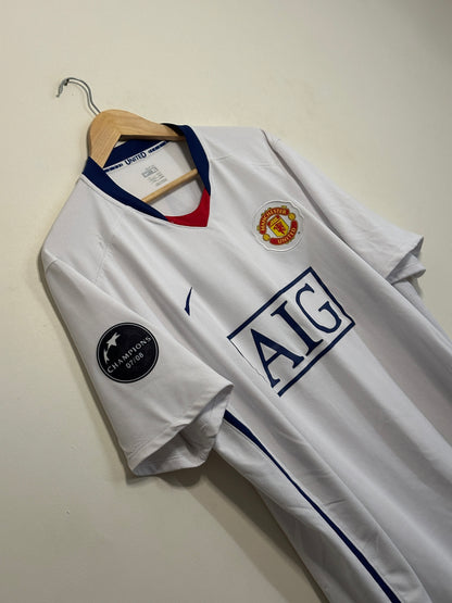 Cristiano Ronaldo Manchester United 2008-09 away football shirt (XL)