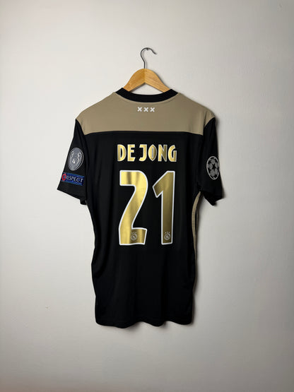 Frenkie De Jong AFC Ajax 2018-19 away football shirt (M)