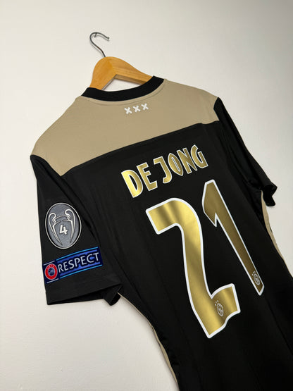 Frenkie De Jong AFC Ajax 2018-19 away football shirt (M)