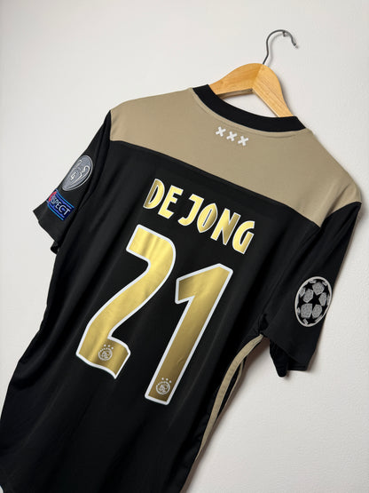 Frenkie De Jong AFC Ajax 2018-19 away football shirt (M)