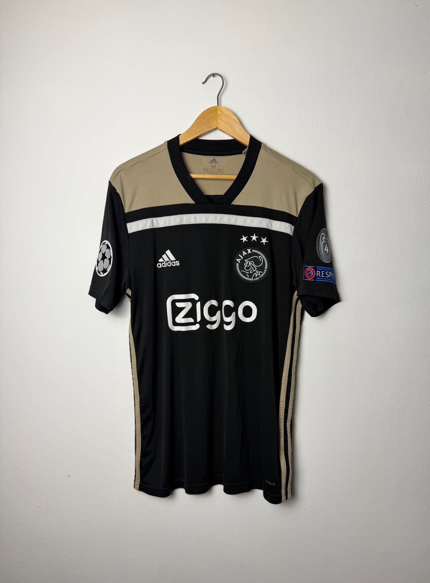 Frenkie De Jong AFC Ajax 2018-19 away football shirt (M)