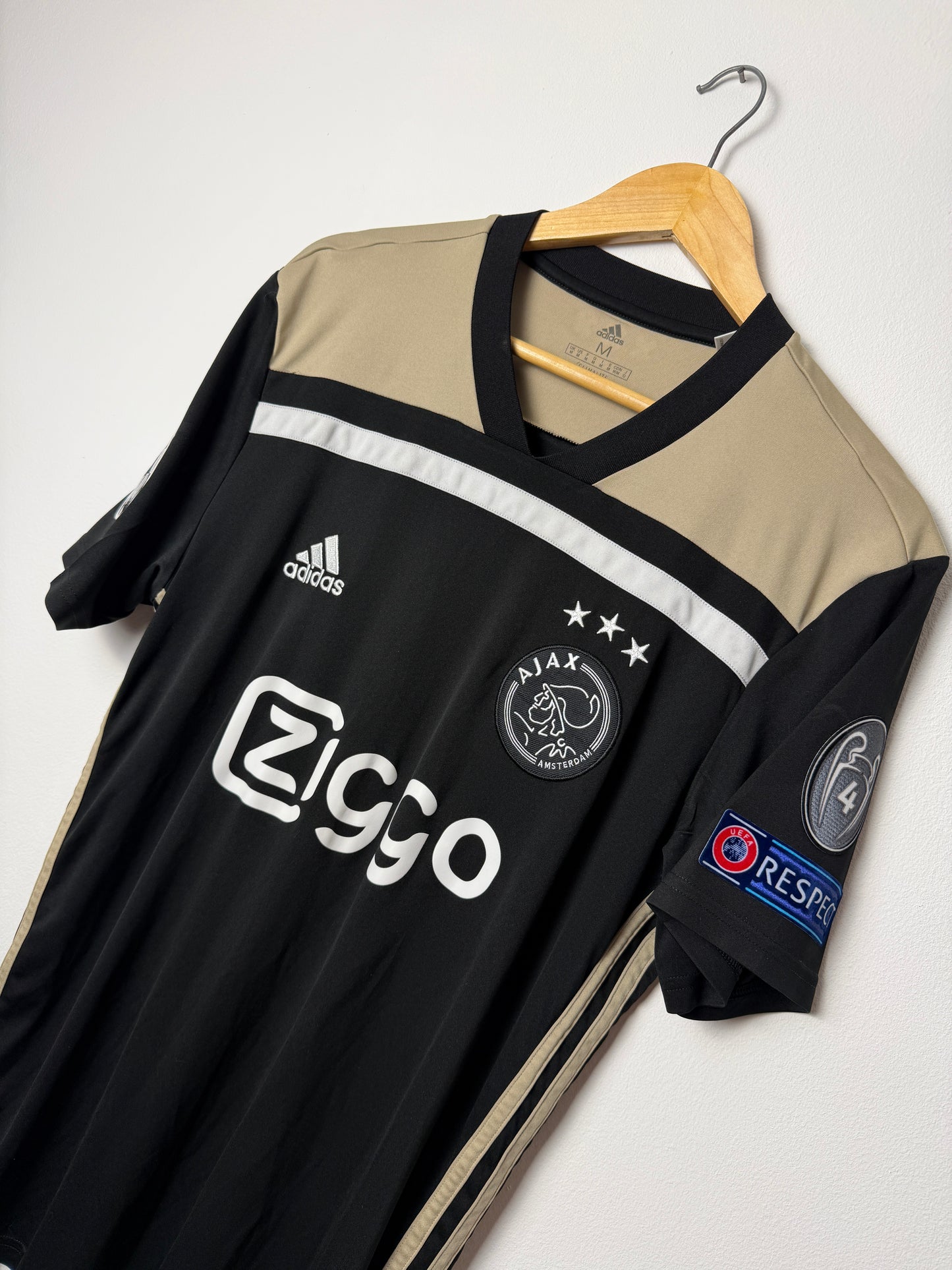 Frenkie De Jong AFC Ajax 2018-19 away football shirt (M)